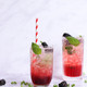 Red & White Striped Biodegradable Paper Straws